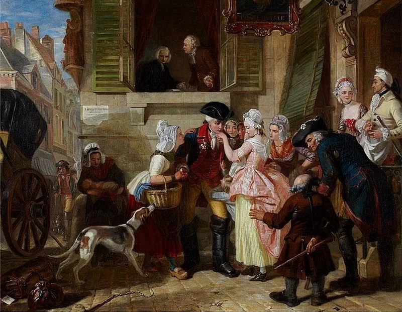 La partenza di La Fleur da Montreuil